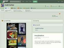 Tablet Screenshot of model-turkiye.deviantart.com