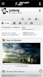 Mobile Screenshot of justbelg.deviantart.com