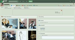 Desktop Screenshot of easybake.deviantart.com