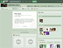 Tablet Screenshot of l4dhunters-only.deviantart.com