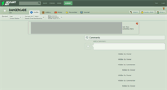 Desktop Screenshot of dangercade.deviantart.com