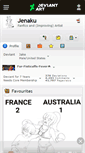 Mobile Screenshot of jenaku.deviantart.com