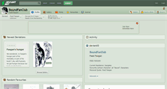 Desktop Screenshot of boundfanclub.deviantart.com