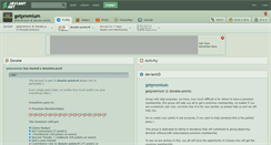 Desktop Screenshot of getpremium.deviantart.com