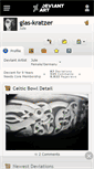 Mobile Screenshot of glas-kratzer.deviantart.com