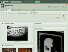 Tablet Screenshot of glas-kratzer.deviantart.com