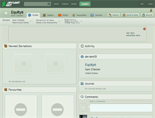 Tablet Screenshot of equity6.deviantart.com