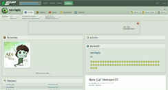 Desktop Screenshot of newlaplz.deviantart.com