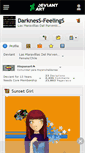 Mobile Screenshot of darkness-feelings.deviantart.com