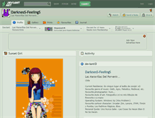 Tablet Screenshot of darkness-feelings.deviantart.com