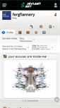 Mobile Screenshot of fergflannery.deviantart.com