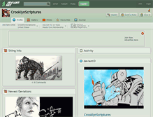 Tablet Screenshot of crooklynscriptures.deviantart.com