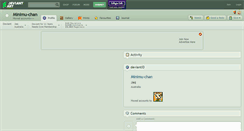 Desktop Screenshot of minimu-chan.deviantart.com