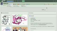 Desktop Screenshot of madamluna.deviantart.com