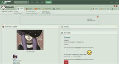 Desktop Screenshot of emootic.deviantart.com