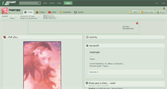 Desktop Screenshot of maerope.deviantart.com