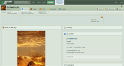 Desktop Screenshot of dr-destructo.deviantart.com