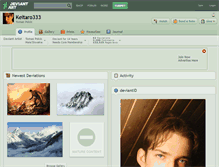 Tablet Screenshot of keitaro333.deviantart.com