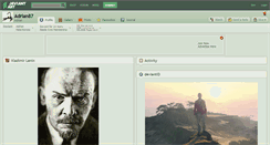 Desktop Screenshot of adrian87.deviantart.com
