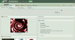 Desktop Screenshot of next493.deviantart.com