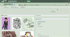 Desktop Screenshot of carmen-face-la.deviantart.com