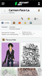 Mobile Screenshot of carmen-face-la.deviantart.com
