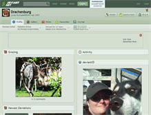 Tablet Screenshot of drachenburg.deviantart.com