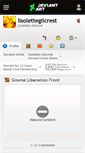Mobile Screenshot of lisolettegilcrest.deviantart.com