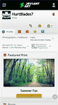 Mobile Screenshot of hurtblades7.deviantart.com