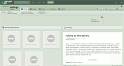 Desktop Screenshot of halflingii.deviantart.com