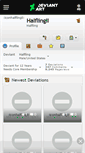 Mobile Screenshot of halflingii.deviantart.com