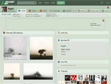 Tablet Screenshot of foart.deviantart.com