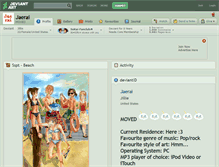 Tablet Screenshot of jaerai.deviantart.com