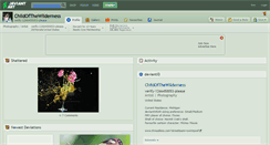 Desktop Screenshot of childofthewilderness.deviantart.com