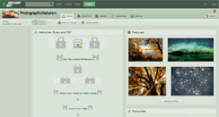 Desktop Screenshot of photographicnature.deviantart.com