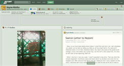 Desktop Screenshot of koyra-himiko.deviantart.com