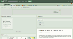 Desktop Screenshot of lukewake.deviantart.com