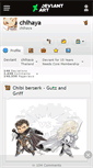 Mobile Screenshot of chihaya.deviantart.com