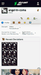 Mobile Screenshot of angel-in-coma.deviantart.com