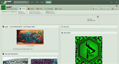 Desktop Screenshot of peak7.deviantart.com