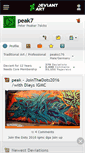 Mobile Screenshot of peak7.deviantart.com