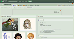 Desktop Screenshot of nitecharmer.deviantart.com