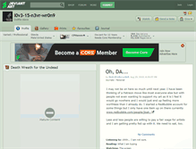 Tablet Screenshot of l0v3-15-n3vr-wr0n9.deviantart.com