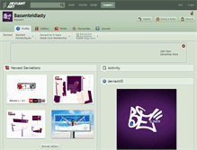 Tablet Screenshot of bassenteldiasty.deviantart.com