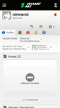 Mobile Screenshot of nimravid.deviantart.com