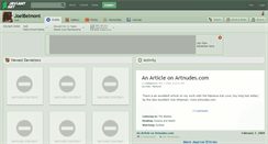 Desktop Screenshot of joelbelmont.deviantart.com