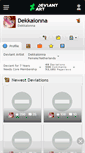 Mobile Screenshot of dekkaionna.deviantart.com