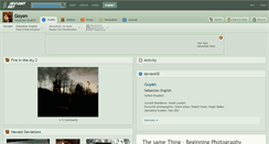 Desktop Screenshot of goyen.deviantart.com