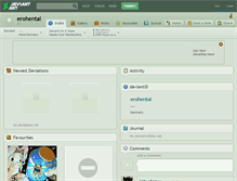 Tablet Screenshot of erohentai.deviantart.com