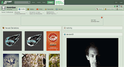 Desktop Screenshot of moombax.deviantart.com